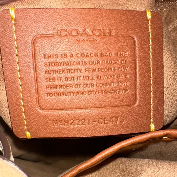 Coach backpack - Picture 6 of 9